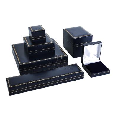 China Fashionable Wholesale Custom Colored Cheap Small ABS Plastic Ring Business Rectangular Jewelry Box For Sell Jewelry Gift Packaging for sale