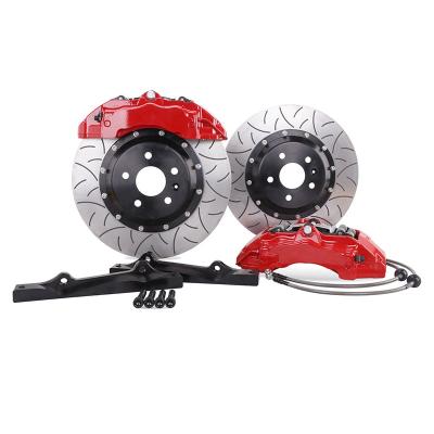 China Modified Racing Brake Caliper 18Z 6 Pot Caliber Sports Brake 6 Piston Disc 355MM/380MM Brake Kits 18 /19/20/21 Wheel Large Rim A1 for sale