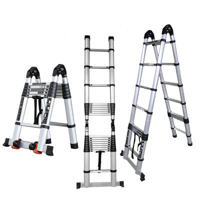 China Aluminum Folding Ladder EN131 Universal Folding Ladder Combination Expansion Ladder for sale