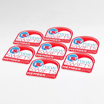 China Custom Stickers Waterproof Adhesive Logo Roll Printing Waterproof Car Label for sale