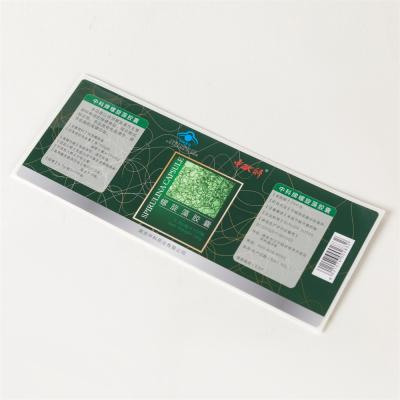 China Waterproof Accept Custom Medical Label And Adhesive Type Roll Label Sticker Printing for sale