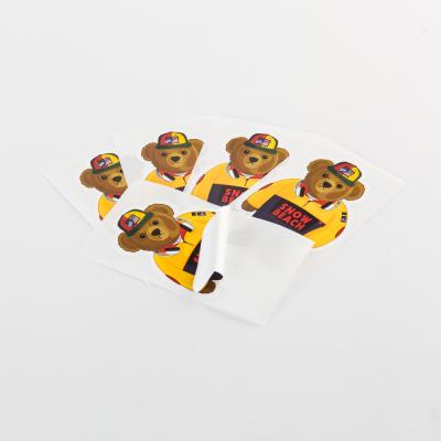 China Waterproof Custom Printing Cute Adhesive Price Tag Cartoon Cute Sticker Die Cut Label for sale