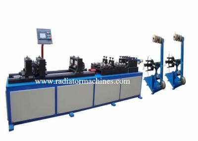 China High Speed Radiator Making Machine Harmonica Tube Straightening And Cutting for sale