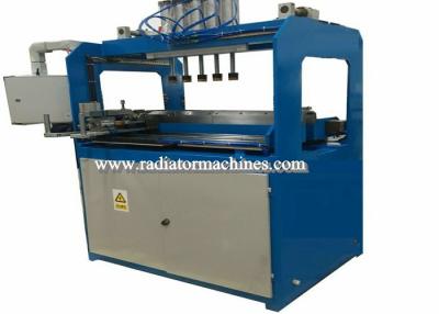 China Manual Type Radiator Plastic Tank Crimping / Clinching Machine Pneumatic Force for sale