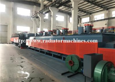 China 160 kg/hour Mesh Belt Furnace , Mesh Belt Conveyor Furnace for Fiber Nails for sale