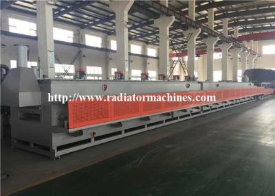 China GAS 1200 KG/H Mesh Belt Furnace Tempering Treatment For 8 KG COIL SPRING for sale