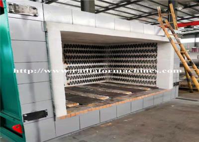 Cina Forno a suola industriale del carrello ferroviario di resistenza, fornace inferiore dell'automobile che inclina carrello ferroviario in vendita