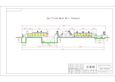 China Natural Gas 150KG / H Heat Treatment Furnace For Bright Quenching And Tempering Process for sale