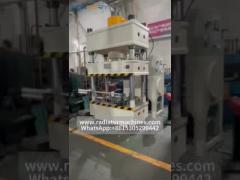 aluminum condenser collector pipe punching machine