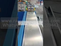 Aluminum round pipe straightening and cutting machine  