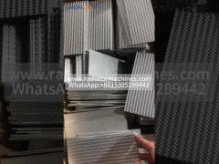 Lanced Offset Type Aluminum Heat Exchanger FIns Supply