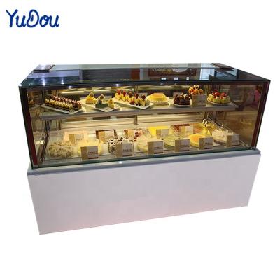 China Single-Temperature Cake Display Showcase Bakery Refrigerator Cake Display Cooler for sale