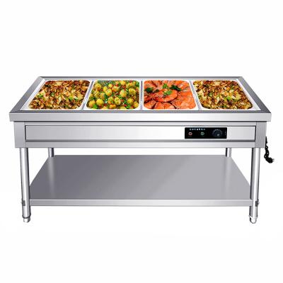 China Restaurant Food Warmer and Buffet Server Factory Food Heater Large Hot Buffet Bain Marie 220V/50HZ for sale