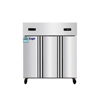 China Double-temperature new factory design good quality stainless steel deep freezer refrigerator for sale for sale