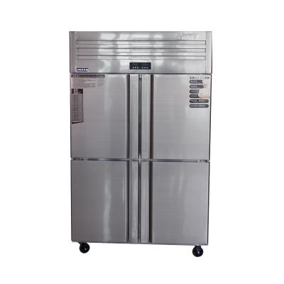 China Double-temperature vertical industrial frezer freezer fridge sideboard refrigerator for sale