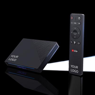 China OEM/ODM Android 11 TV Box Rockchip RK3566 Quad Core 4gb+64gb Dual Core 4gb+64gb wifi remote settopbox Support Voice for sale