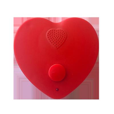 China 2021 Factory Price New Product Programmable Plastic Larynx Building Blocks Healthy Heart Shape For Christmas Gifts for sale