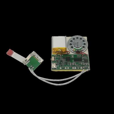 China Gift/Gift Box/Greeting Card/Birthday Card......Factory Wholesale Mp3 Customized Voice Recorded USB Download Sound Module For Greeting Card for sale