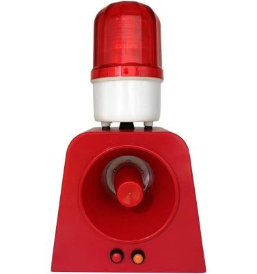 China JRHN006 30w High Brightness Remote Control Sound and Light Control Signal Security Alarm with Alarm Strobe Siren (RED) for sale