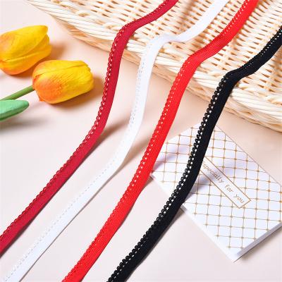 China Elastic Factory Nail Edge Needle Machine Strap Breathable Customized Decorative Elastic Band for sale