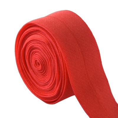 China Factory 2CM Full Webbing Elastic Matte Nylon Thickened Sharpening Elastic Waistband for sale