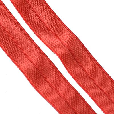 China Wholesale Price 1.5cm Elastic Matte Nylon Wide Fold Elastic Waistband Full Down Jacket Accessories Elastic Band for sale