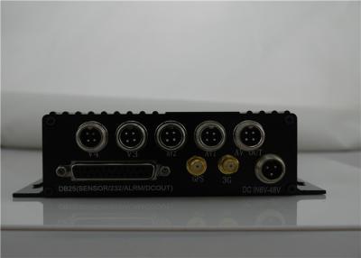 China HD 4 Channel Mobile DVR 3g wifi GPS , Mobile DVR With GPS Tracking for sale