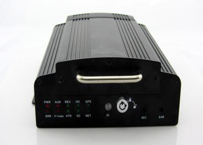 China Hard Disk SD Card Mobile DVR Support CIF , HD1 , D1 / Mobile Digital Video Recorder for sale