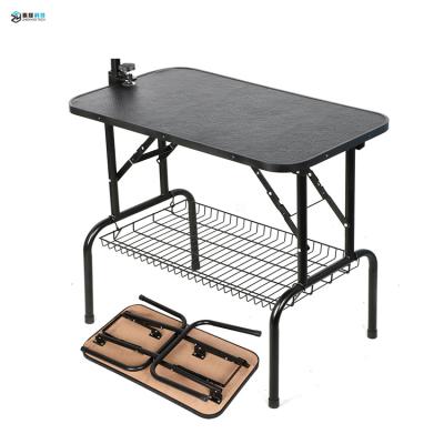 China Viable Wholesaler High Quality Square Pet Grooming Table Accessories With Arms for sale