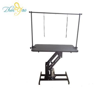 China Durable Metal Frame Hydraulic Dog Grooming Table Lift Stable Equipment for sale