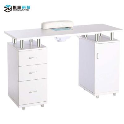 China New 2021 modern white manicure table with drawers high quality MT-210P for sale