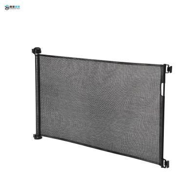 China Protect Baby High Quality Dog Door Safety Guard Retractable Baby Gate for sale