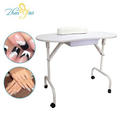 China No Assembly Needed Manufacturer Stable Supply Portable Professional Nail Manicure Table for sale