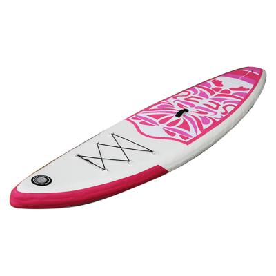 China Unisex Professional PVC Material Kids Water Paddle Portable Inflatable Surfboard for sale