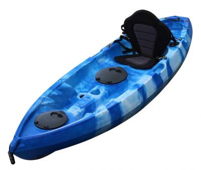 China Kayak Factory 2021 2.4m High Quality Single Seat Youth Fishing Kayak for sale