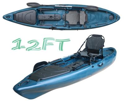 China LLDPE or HDPE cheap sit on top china sea wholesale leisure single sit on top fishing kayak for sale