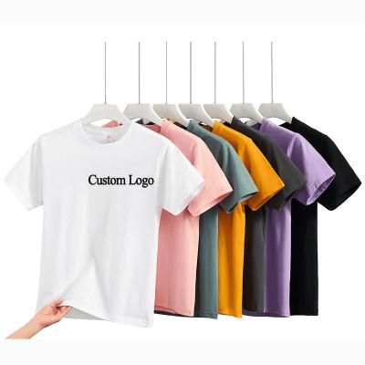 China MACTING Breathable Premium Custom Short Sleeve Women Men Clothing Custom Design Apparel Man O-Neck T-shirt Pure Cotton Organic T-Shirt for sale