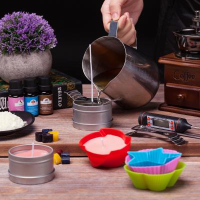 China 2021 Luxury DIY Christmas Wedding Birthday M405 Candle Craft New Tools Supplies Scented Soy Wax Candles Making Kit Supplies In Tins Diy Candle Making Kit for sale