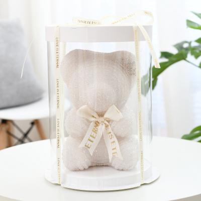 China R188 Crystal Bear Brick Crystal Other Christmas Wedding Anniversary Teddy Bear Crystal Gift for sale