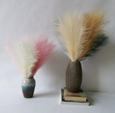 China Aitificial Fake Small Flowers and Plants R351 Pampas Grass Home Decor Artificial Room Artificial Pampas for sale