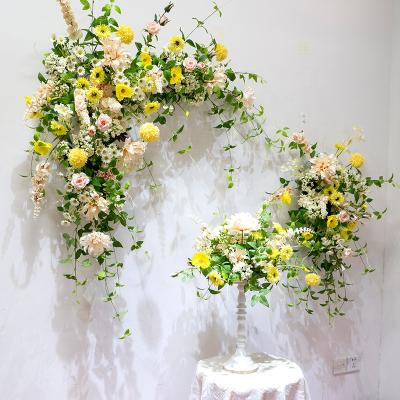 China L279 Hot Selling Wedding Artificial Flowers Wedding Arch High Quality Romantic Flower Amazon Christmas Wedding Anniversary For Wedding Anniversary Decoration for sale