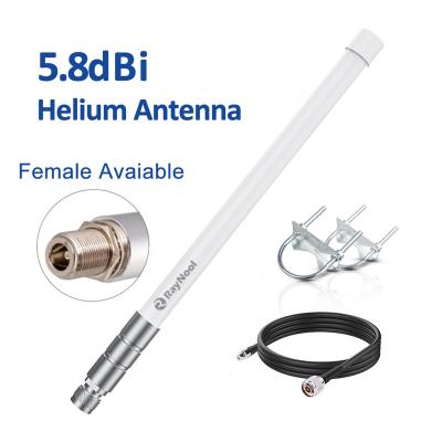 China Low VSWR Tuned Helium Antenna 868MHz 915MHz 5.8dBi LoRa Fiberglass Antenna For WILDCAT RAK Nebra SenseCap Miner Fiberglass Antenna for sale