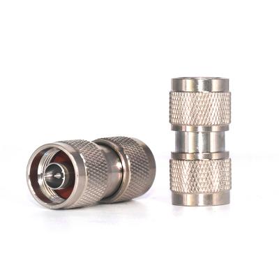 China RF Adapter N Coaxial RF Male to Male N Adapter Gender-Switch Cable Coupler RF Adapter for sale