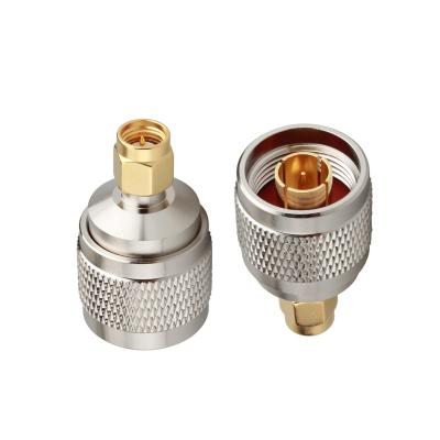 China RF Adapter N Male To SMA Male Coaxial RF Connector Converter Wi-Fi Adapter Coax Connector For Router Antenna for sale