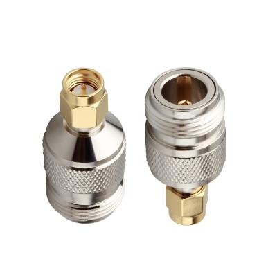 China RF Adapter N Female To SMA Male Coaxial RF Connector Converter Wi-Fi Adapter Coax Connector For Router Antenna for sale