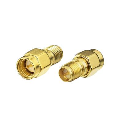 China RF Antenna Adapter SMA Male to Female RP SMA Adapter Gender-Switch Cable Coupler RF Adapter for sale