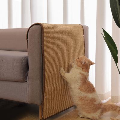 China Multiple Sisal Stored Sofa Protection Cat Scratch Mat Sisal Protector Sofa Cat Scratcher Cat Grinding Claw Function for sale