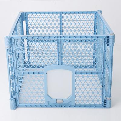 China Wholesale Goods Breathable In Hooper Safe Folding Acrylic Dog Running Crate Barrier for sale