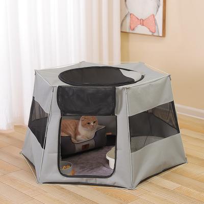 China Wholesale Breathable Noise Up Foldable Folding Exercise Tent Cage Playpen Portable Pet Camping Tents for sale