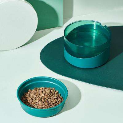 China Sustainable Pet Food Bowl Raised Cat Bowls Food Water Bowl Cats Dogs Puppies Feeding Dishes for sale